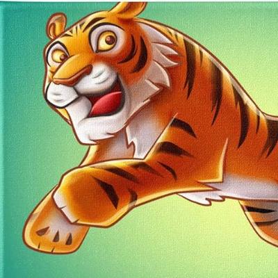 A  smart tiger