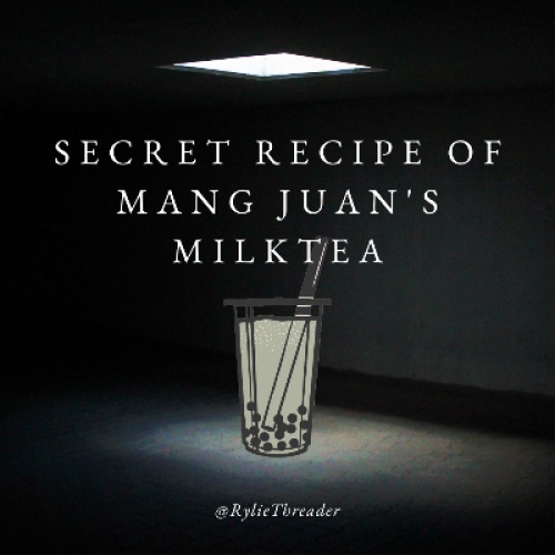 Secret recipe of Mang Juan's Milktea