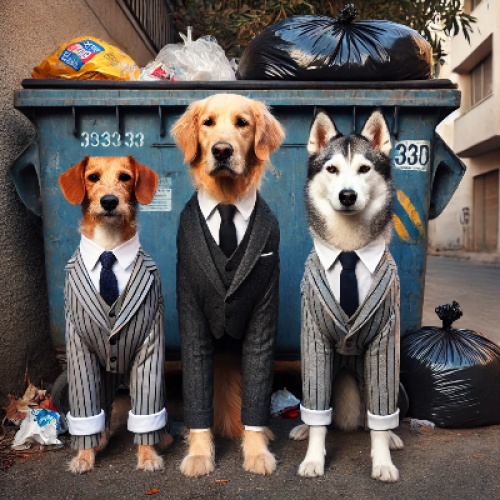 The Tale of Jachel, Taichel, and Choupal: The Cunning Dogs of the University at Kasheer
