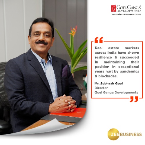 Subhash Goel Pune: Role in Goel Ganga Developments
