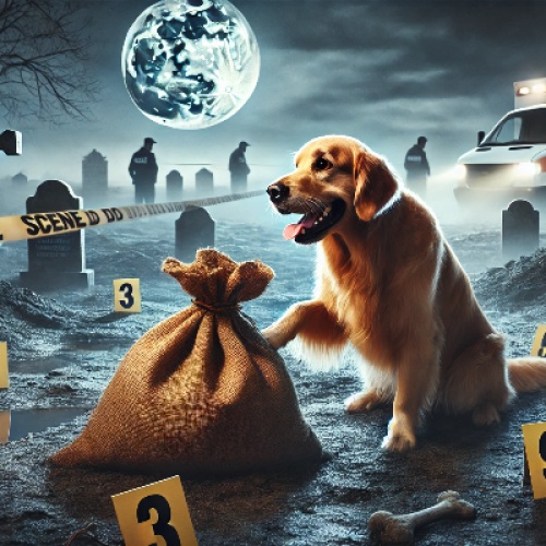 The dog that stares