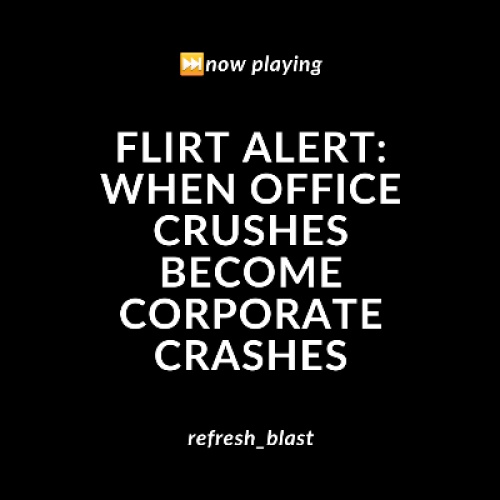 Flirt Alert: When Office Crushes Become Corporate Crashes