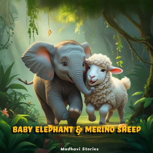 Story of the Baby Elephant and Merino Sheep