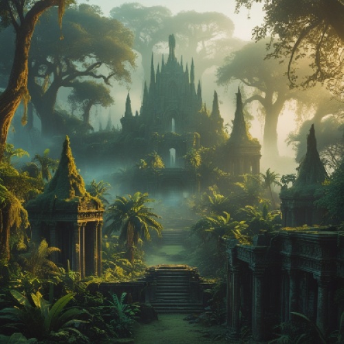 The lost city of Eldoria