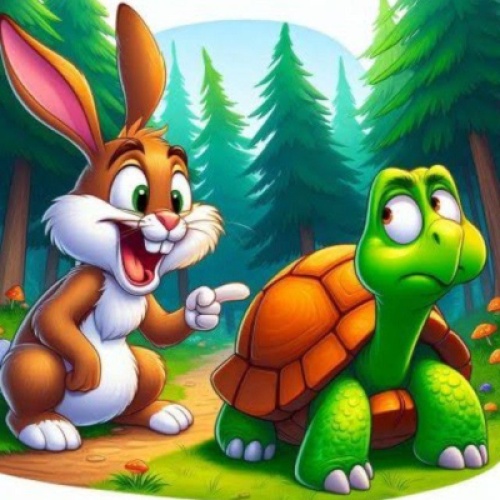  The Tortoise and the Hare For kids