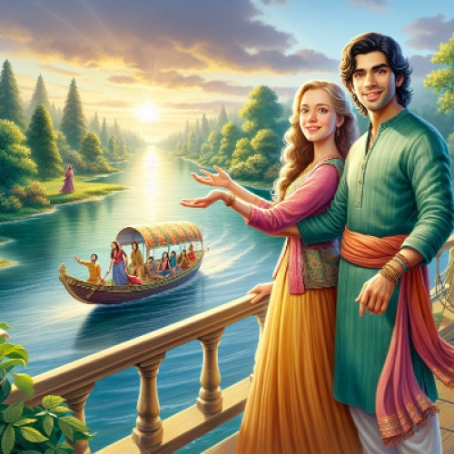 The Ganga-Volga Journey of Two Hearts