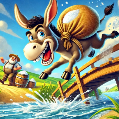 The Wise Donkey's Revenge 