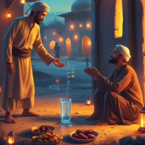 Iftar of an unknown kind