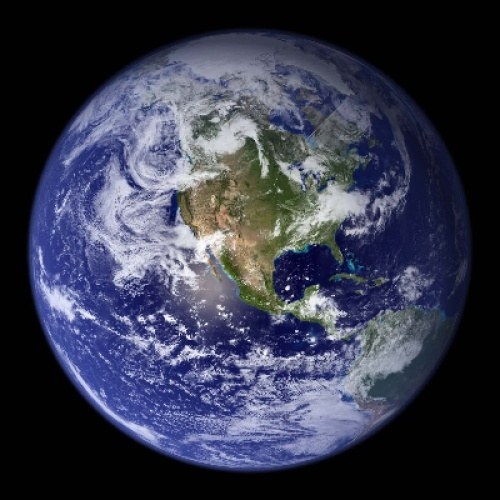 The blue planet