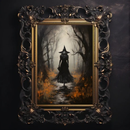 The ghost in the  picture frame
