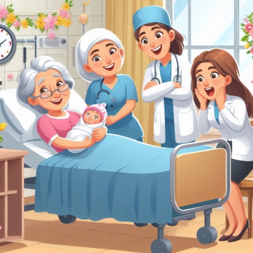 The Miracle of Spring 1994: A Baby Born from Menopause