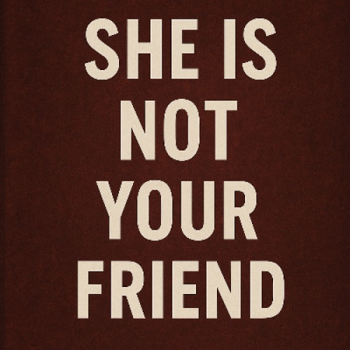    She is not your friend.