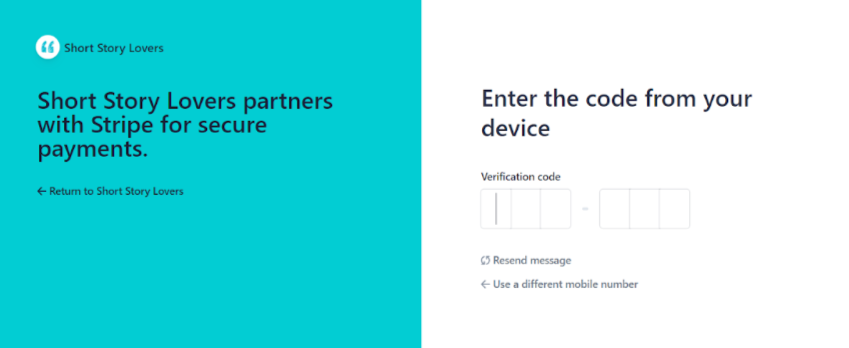 Step 3: Connecting with Stripe