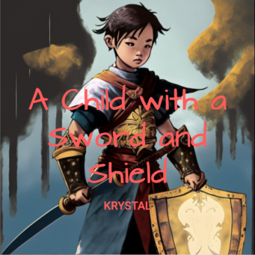 A Child with a Sword and Shield