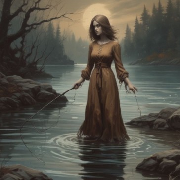 **The Vanishing Girl in the Brown Dress**