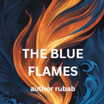 the blue flames