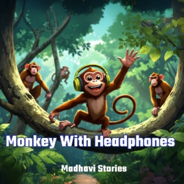 Monkey with Headphones