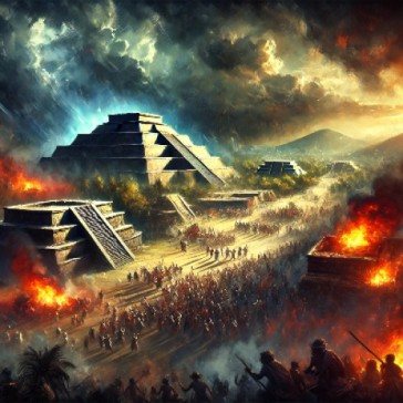 The last days of Teotihuacan