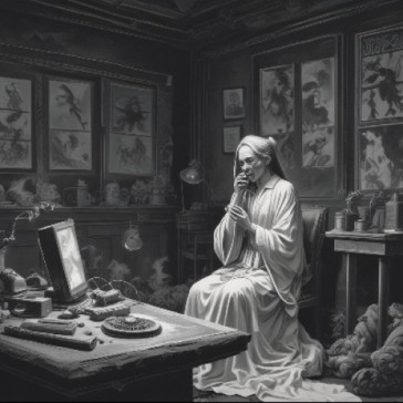 **Title: The Echoes of the Forbidden Dial**