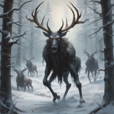 **Title: Whispers in the Winter Woods**