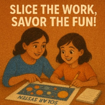 Slice the work and savor the fun